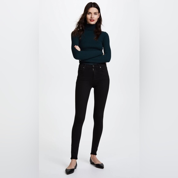 Citizens Of Humanity Rocket Black Skinny Jeans - Picture 1 of 8
